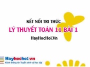 Lý thuyết Toán 11 Bài 1: Giá trị lượng giác của góc lượng giác (Kết nối tri thức)